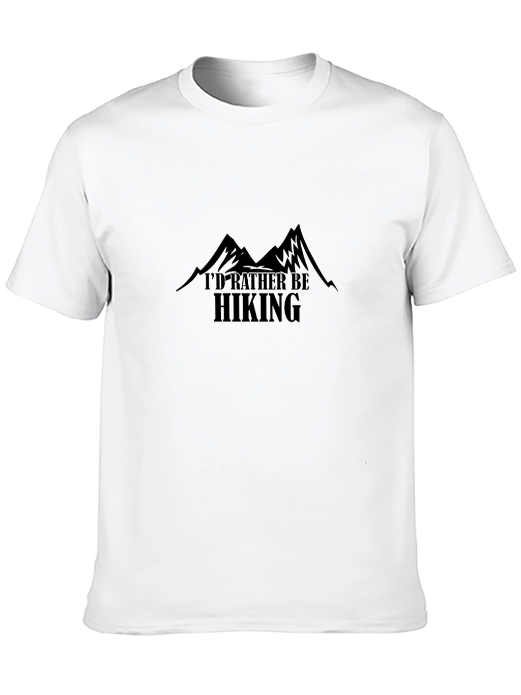 Hiking Graphic T-Shirt - Black