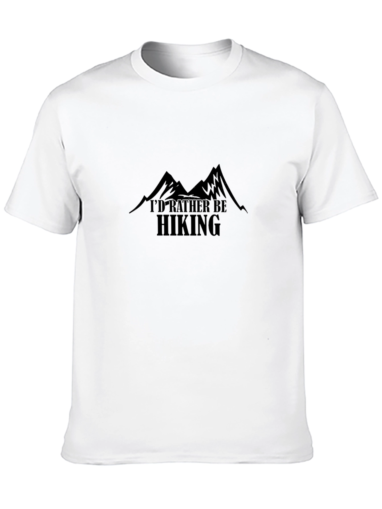 Hiking Graphic T-Shirt - Black