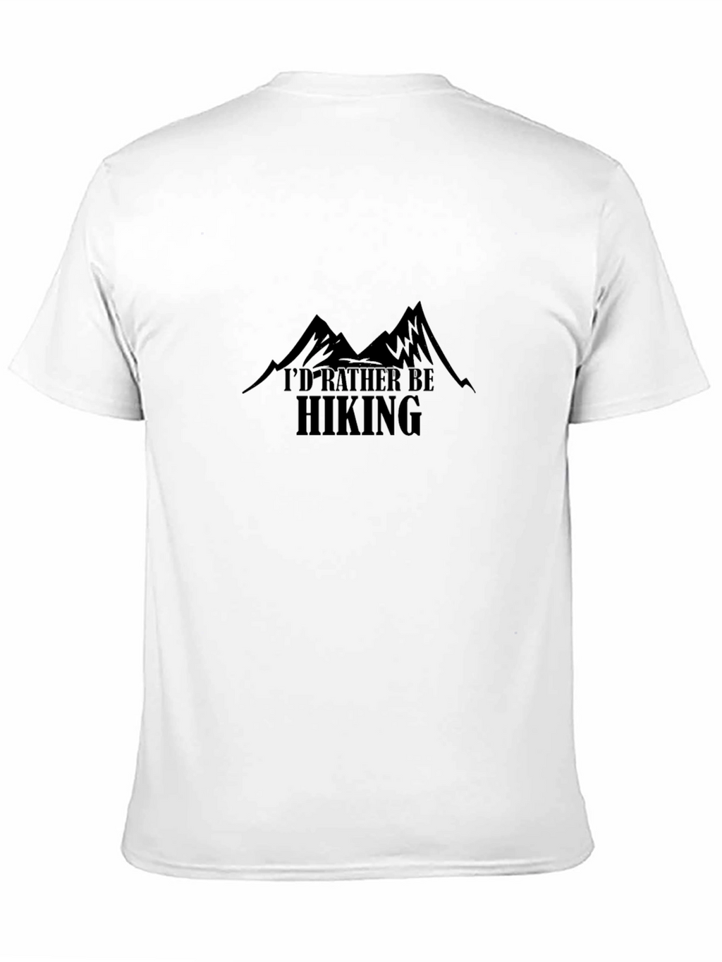 Hiking Graphic T-Shirt - Black