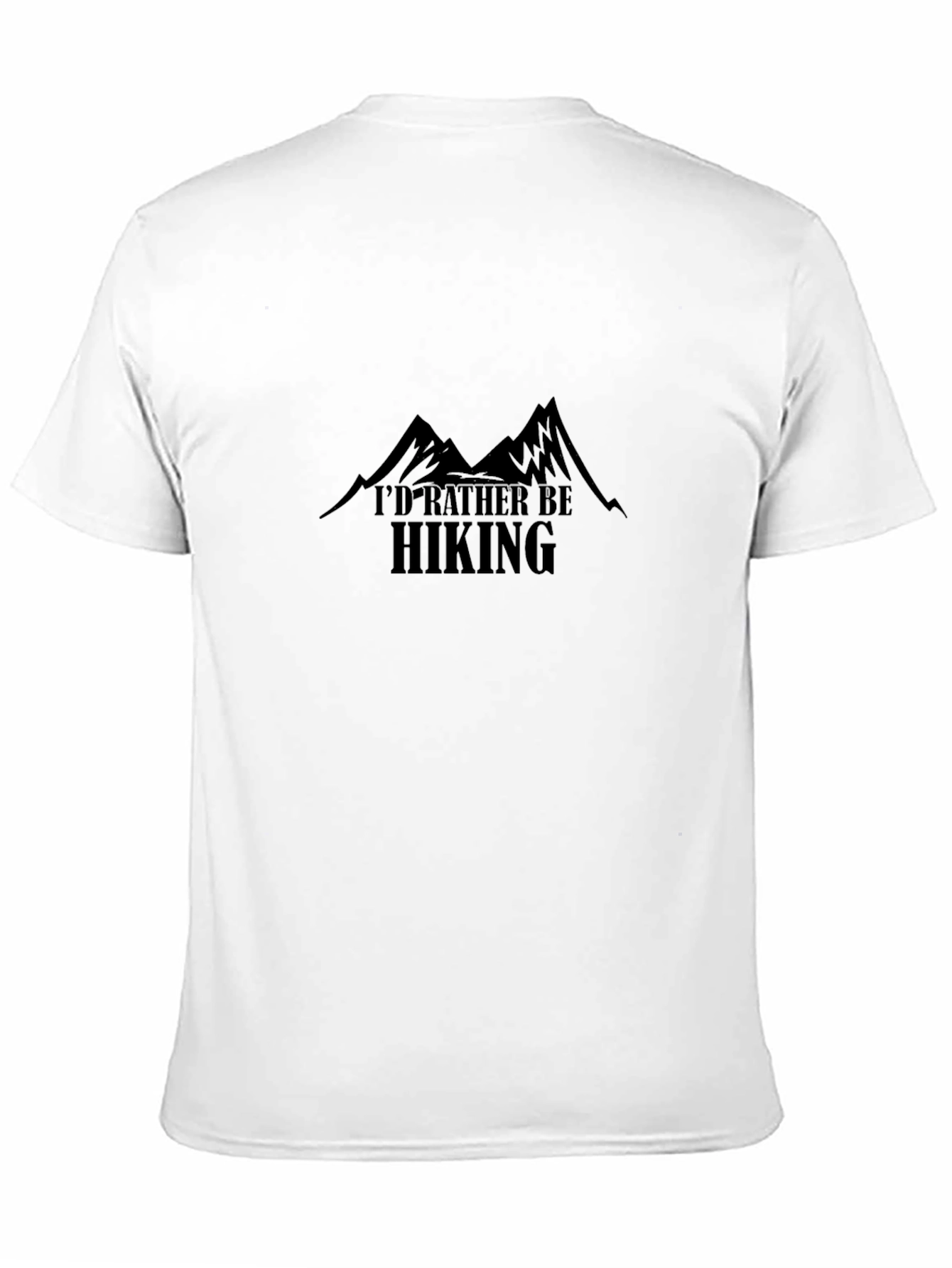 Hiking Graphic T-Shirt - Black