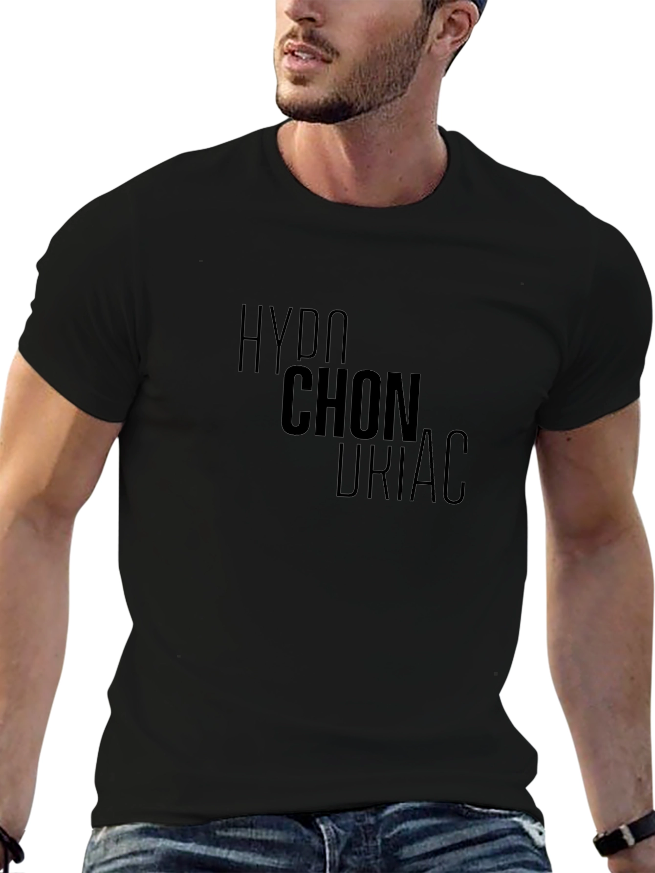 HYDN CHON URIAC Black T-Shirt