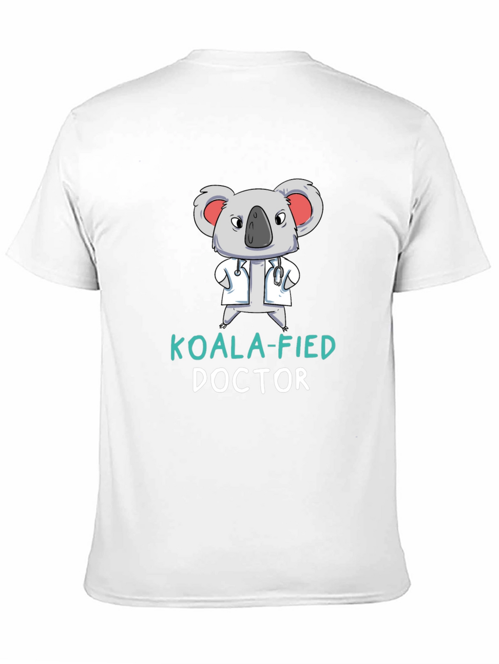 Koala-fied Doctor Graphic T-Shirt Funny Tee