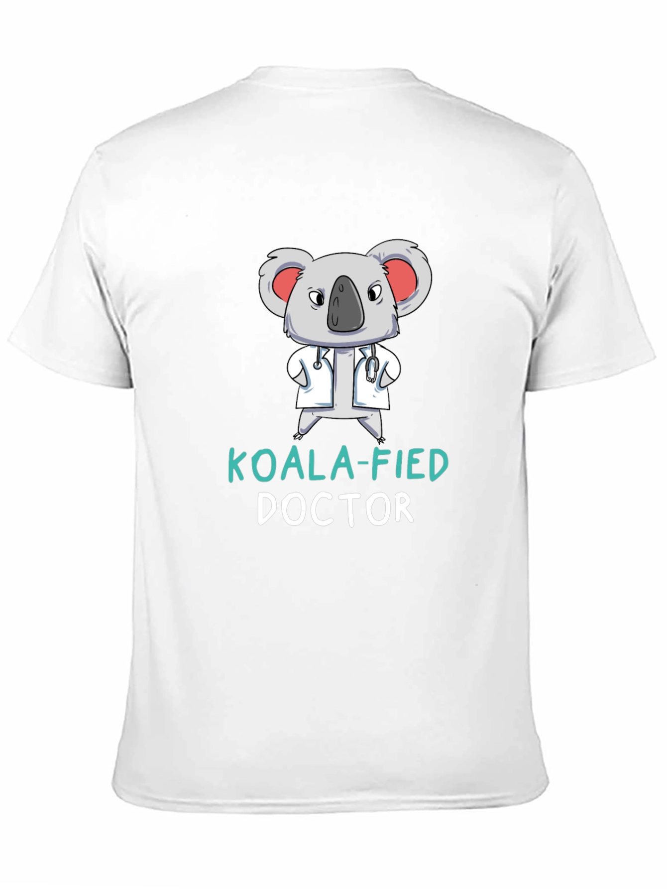Koala-fied Doctor Graphic T-Shirt Funny Tee