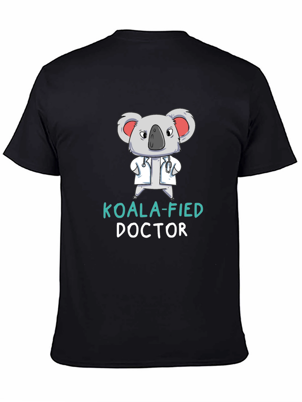 Koala-fied Doctor Graphic T-Shirt Funny Tee