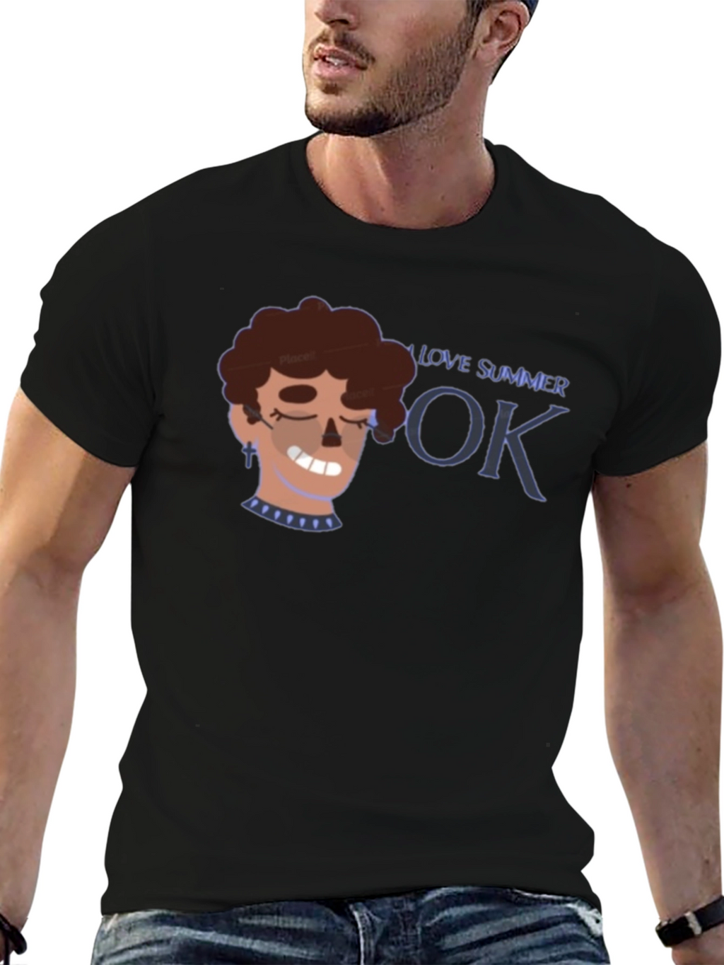 I Love Summer OK Graphic T-Shirt