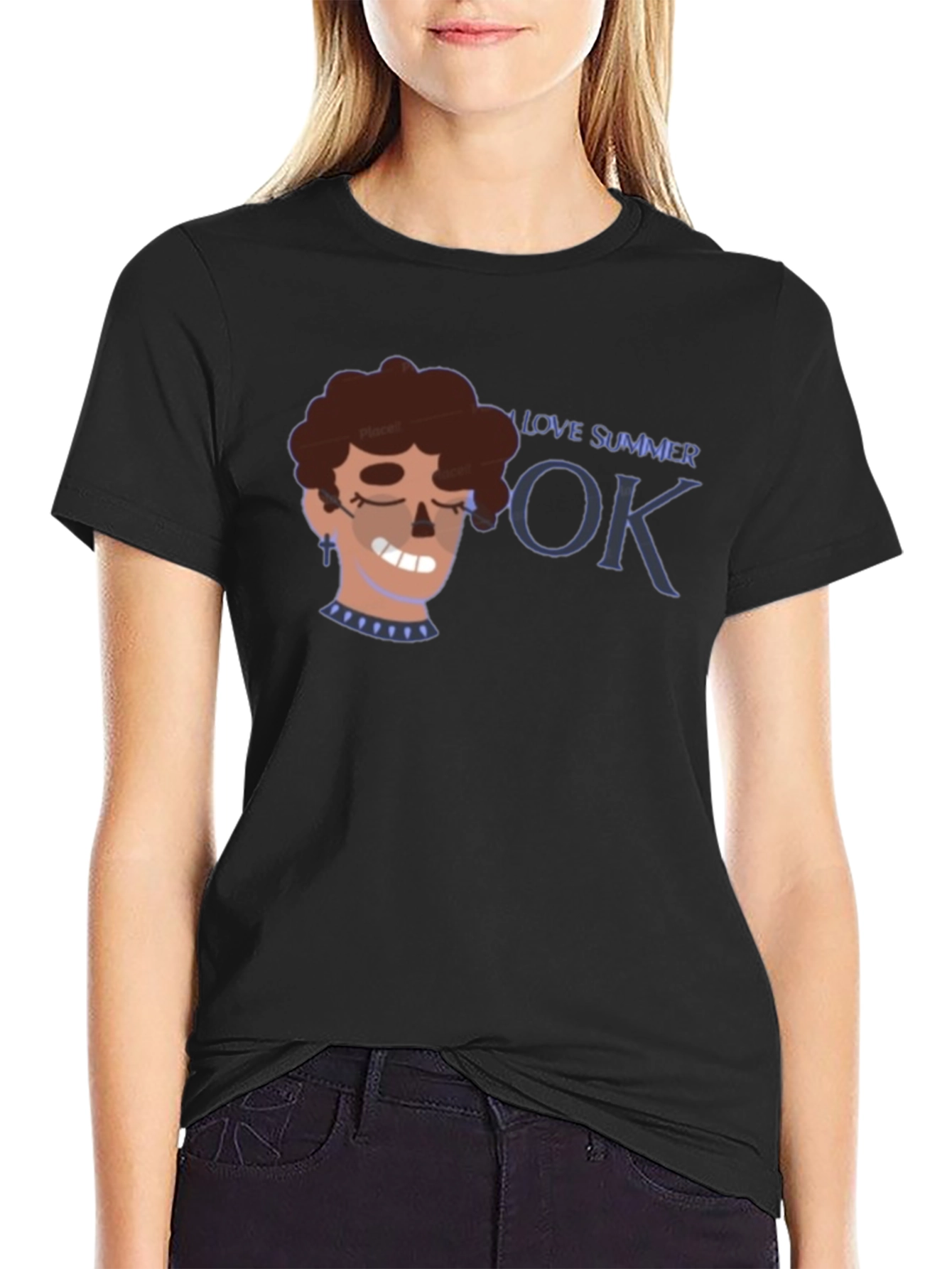 I Love Summer OK Graphic T-Shirt