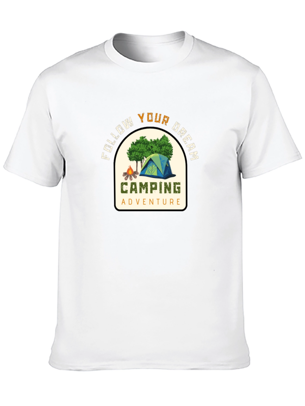 Camping Adventure Graphic T-Shirt