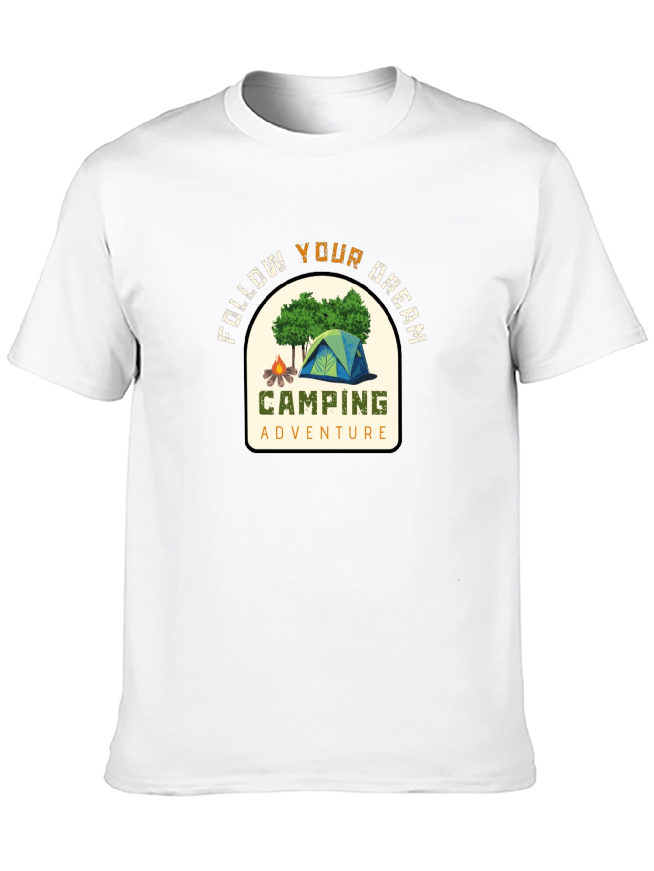 Camping Adventure Graphic T-Shirt