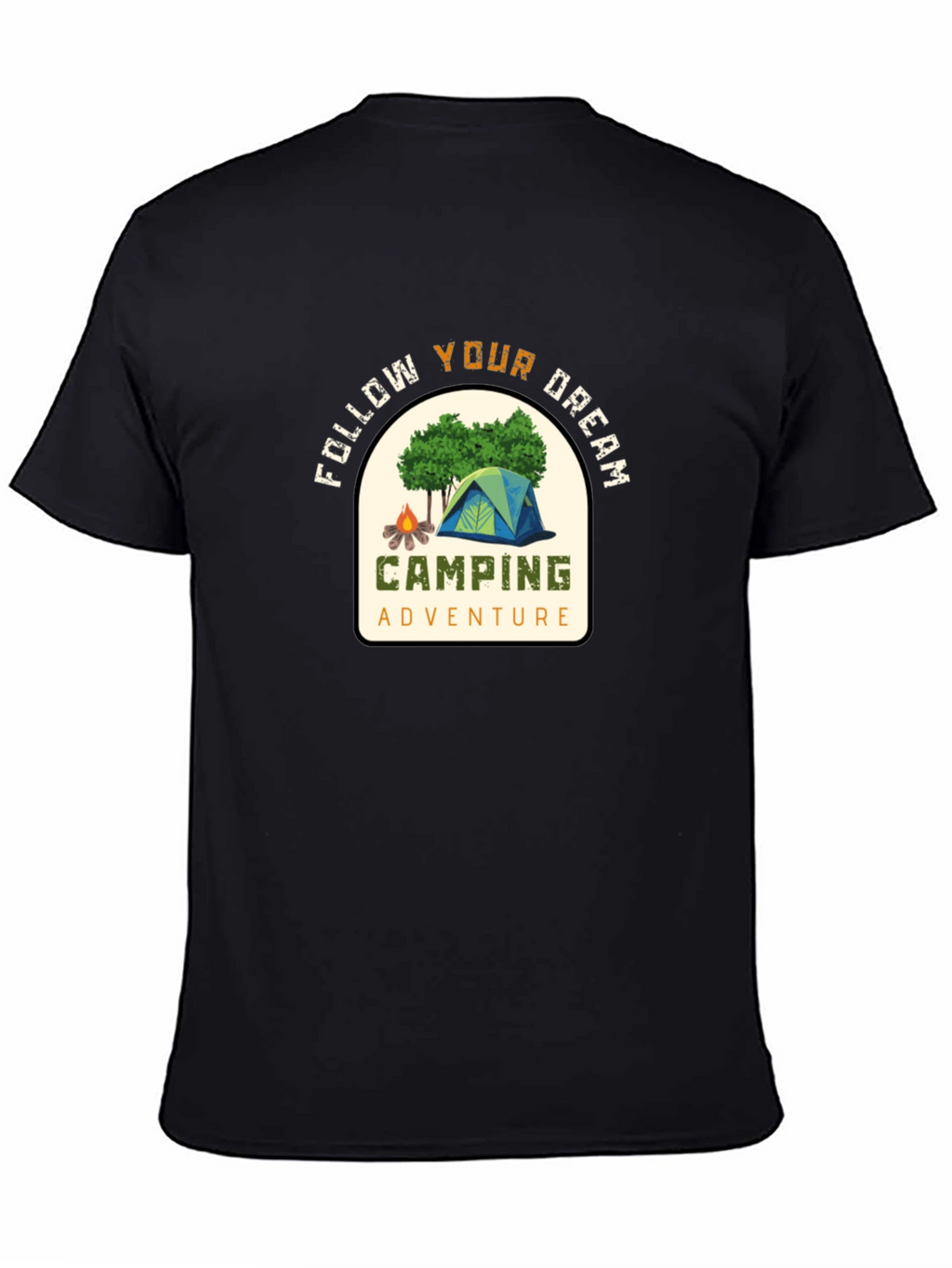 Camping Adventure Graphic T-Shirt