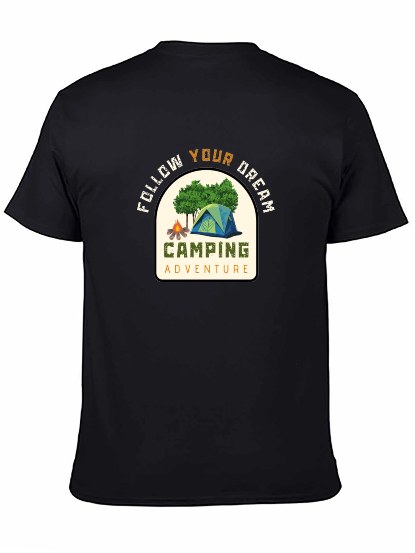 Camping Adventure Graphic T-Shirt
