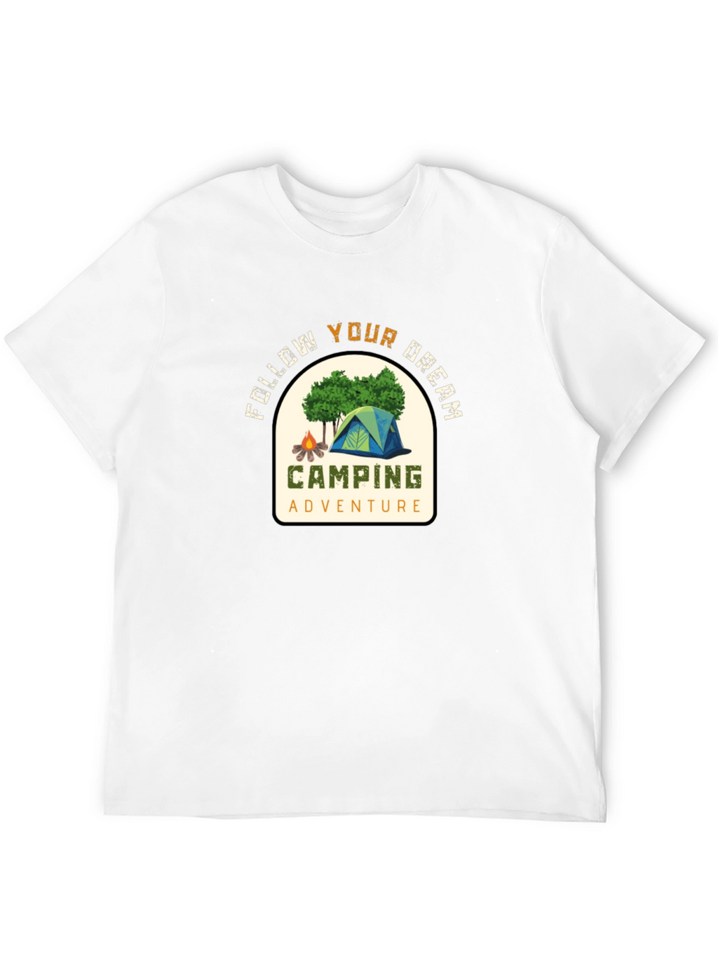 Camping Adventure Graphic T-Shirt