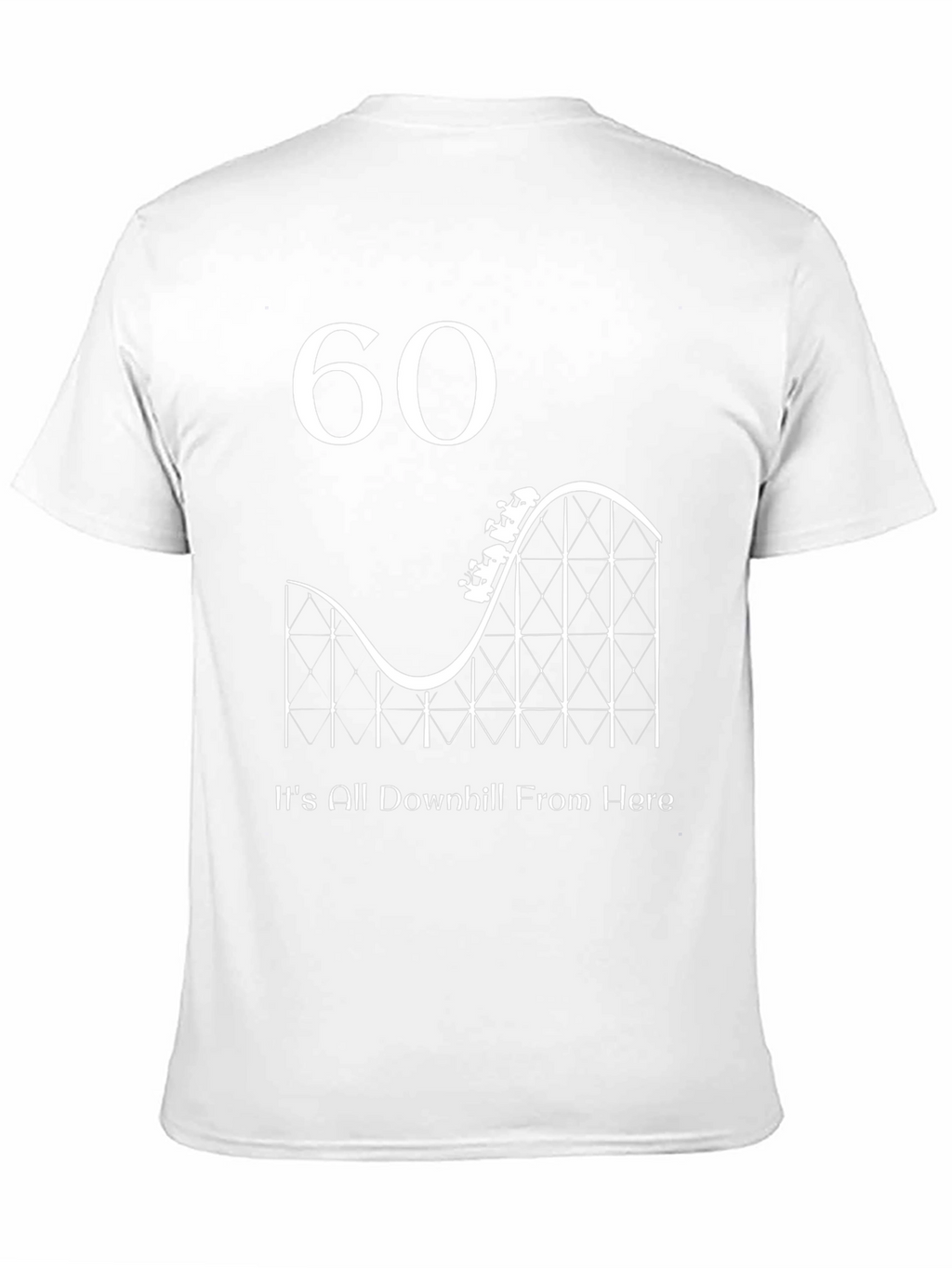 60th Birthday Downhill Rollercoaster T-Shirt