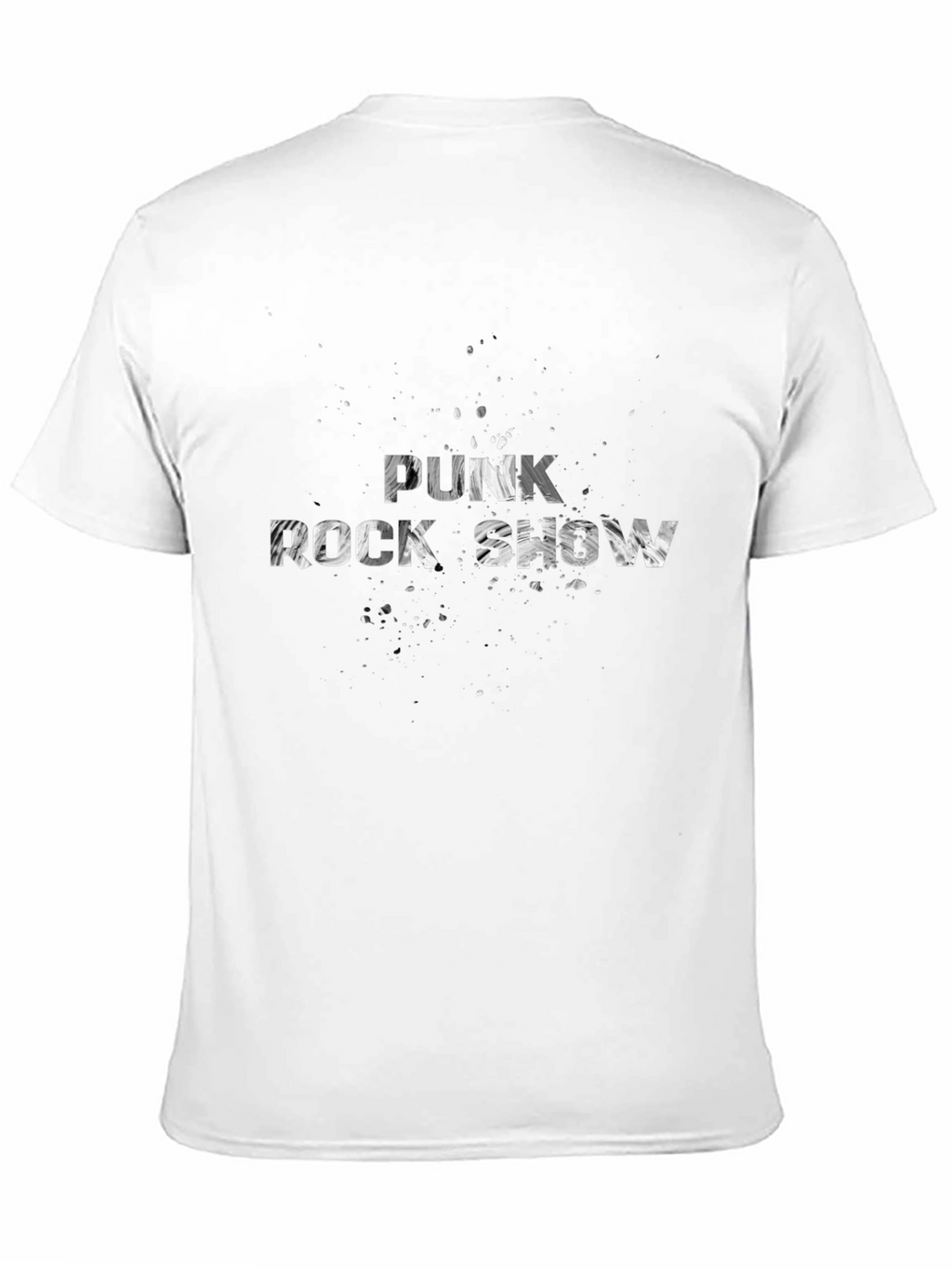 Punk Rock Show Black Graphic Tee