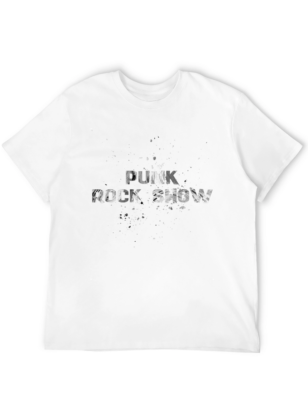 Punk Rock Show Black Graphic Tee