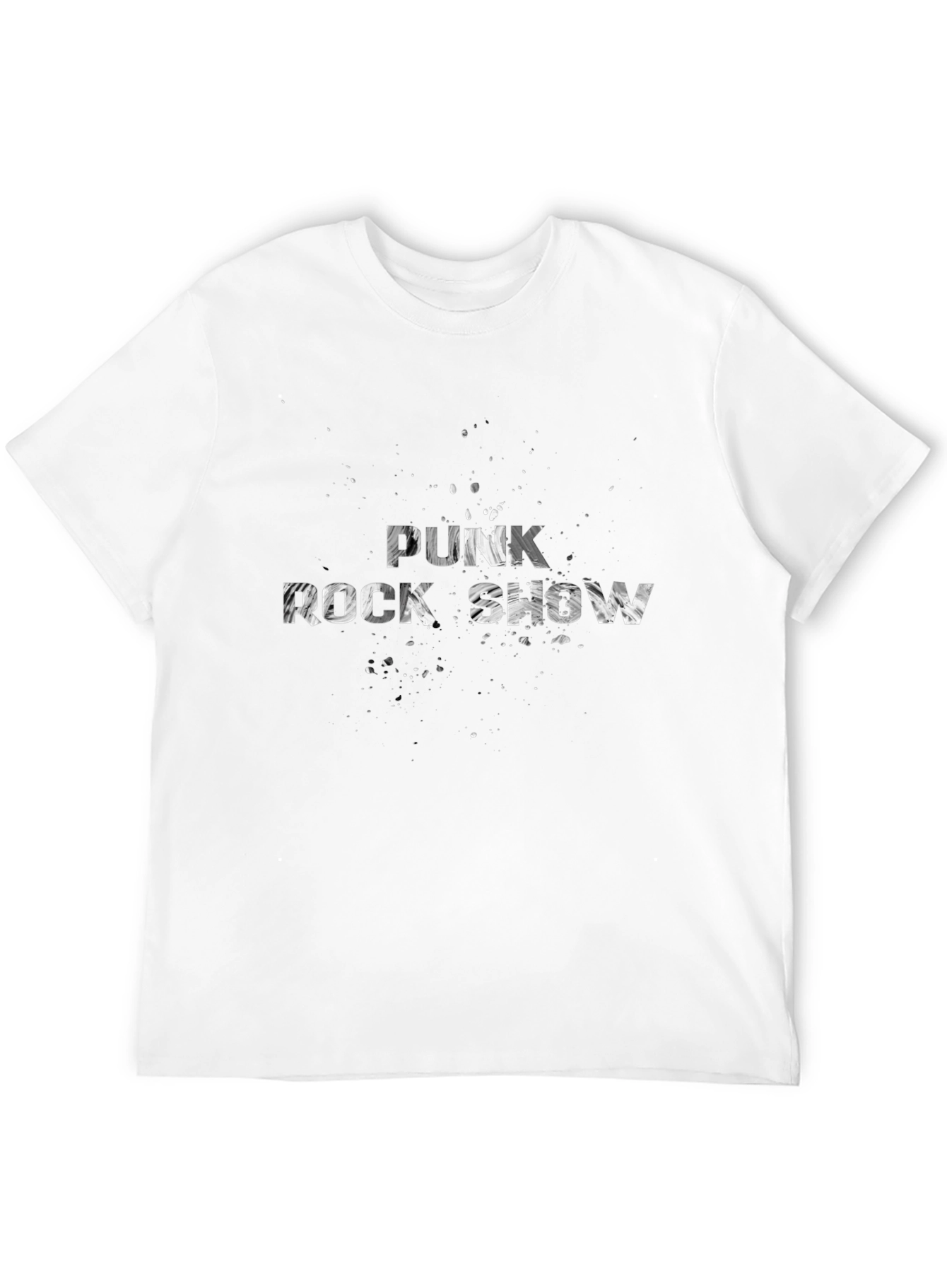 Punk Rock Show Black Graphic Tee