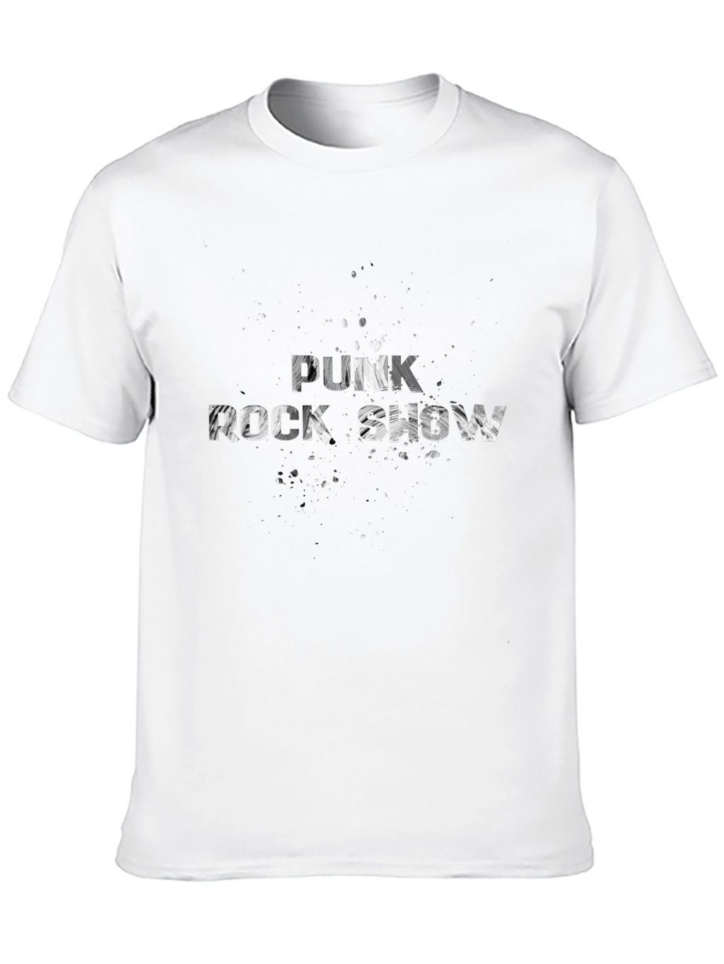Punk Rock Show Black Graphic Tee