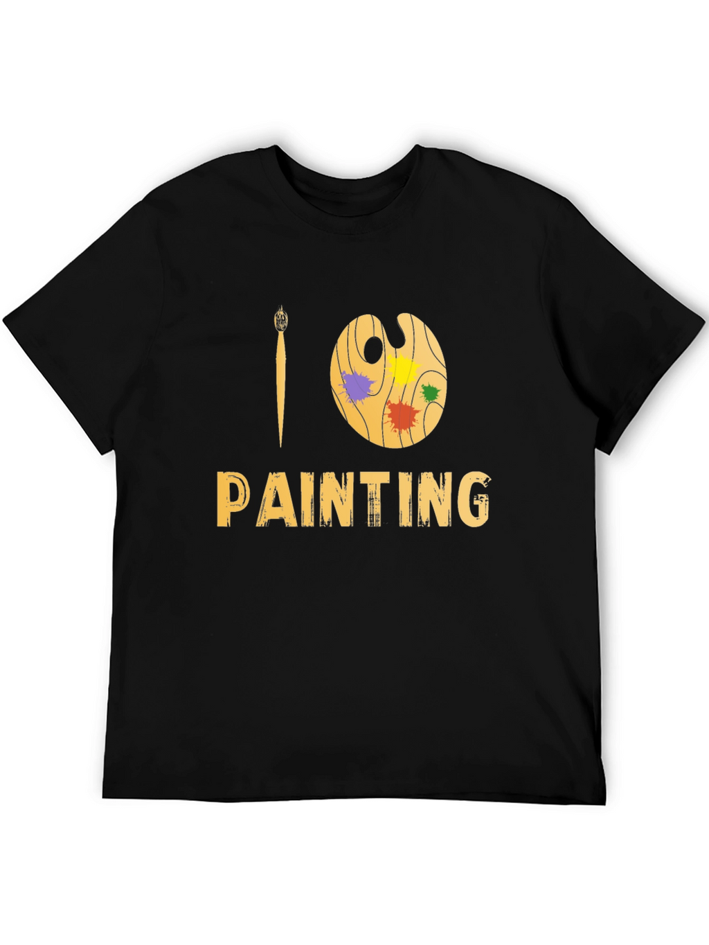 I Love Painting T-Shirt - Artistic Design
