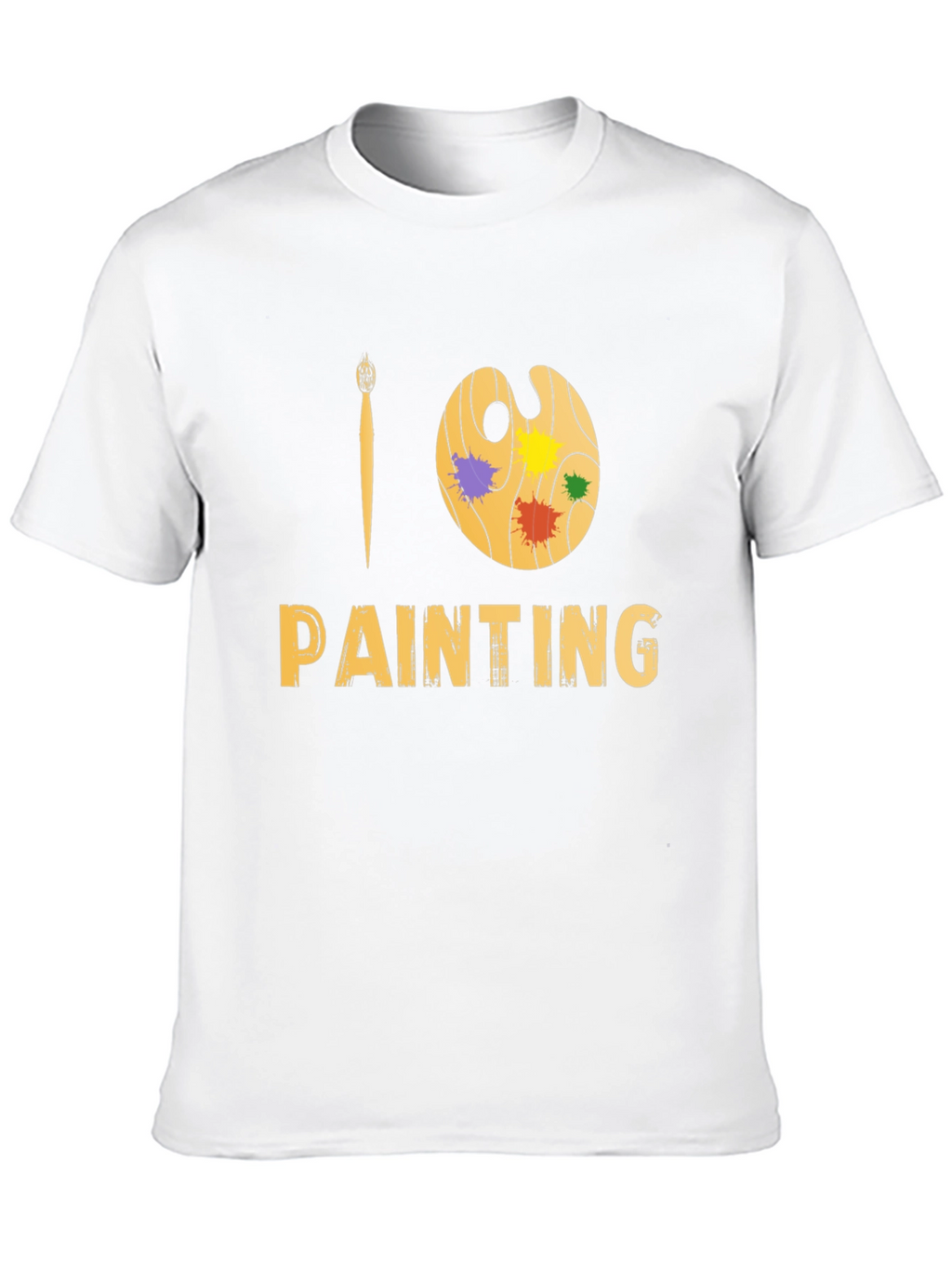 I Love Painting T-Shirt - Artistic Design