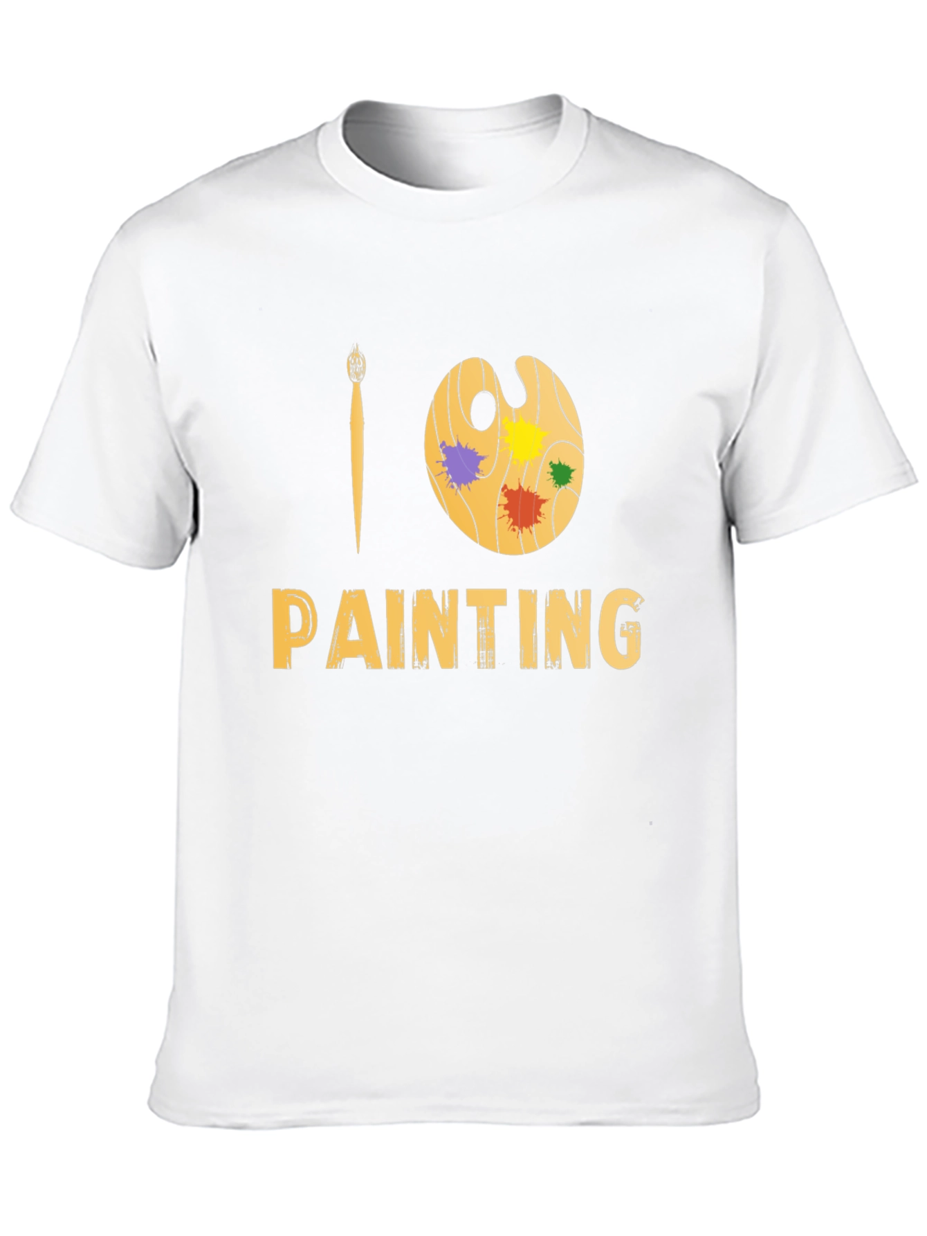 I Love Painting T-Shirt - Artistic Design