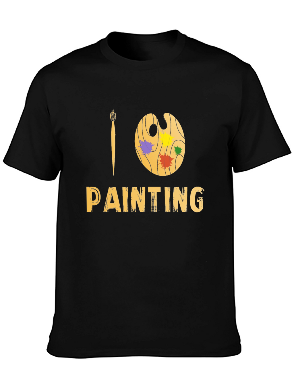I Love Painting T-Shirt - Artistic Design