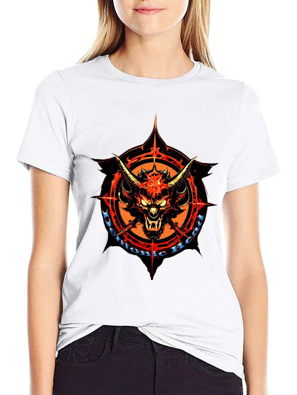 Demonic Beast Graphic T-Shirt