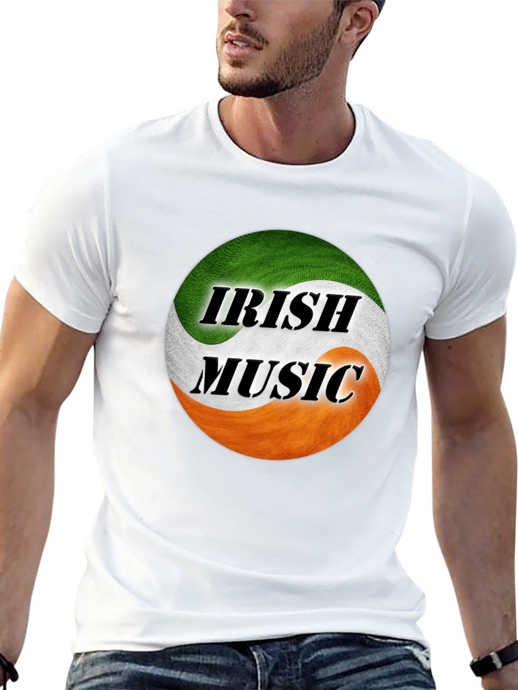 Irish Music Yin Yang T-Shirt