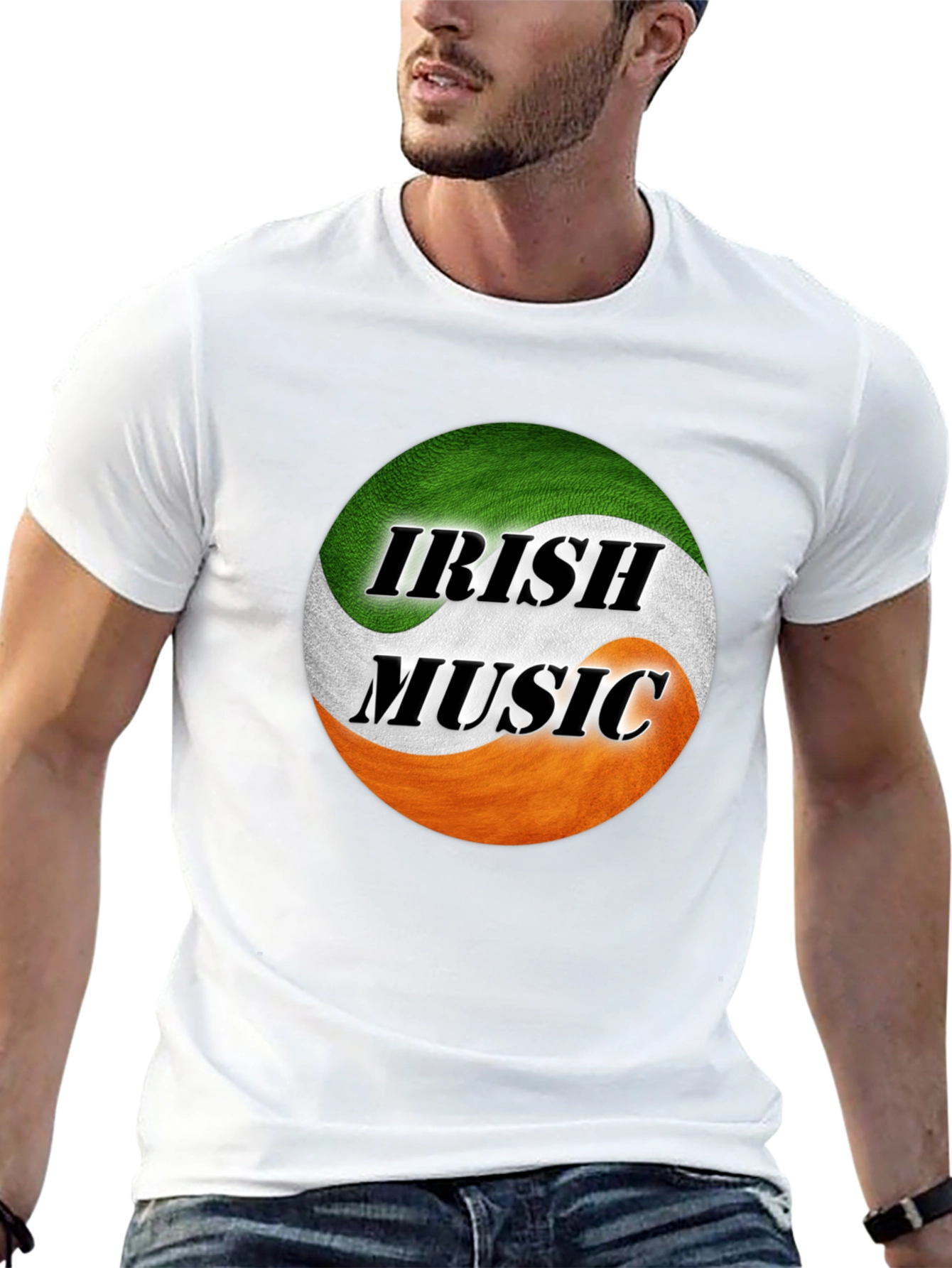 Irish Music Yin Yang T-Shirt