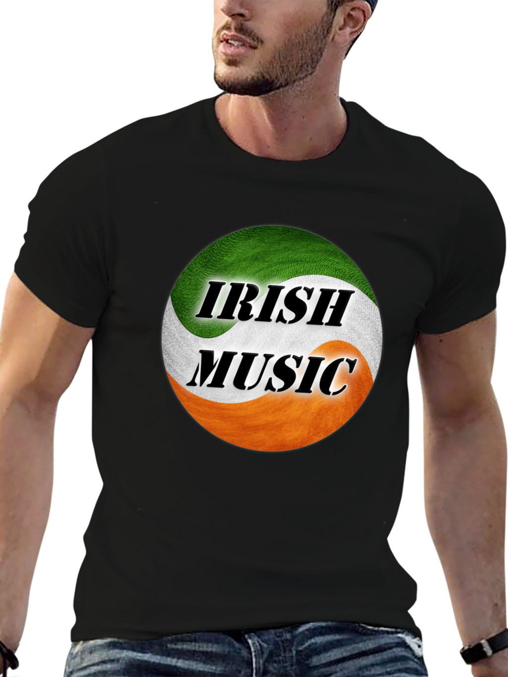 Irish Music Yin Yang T-Shirt