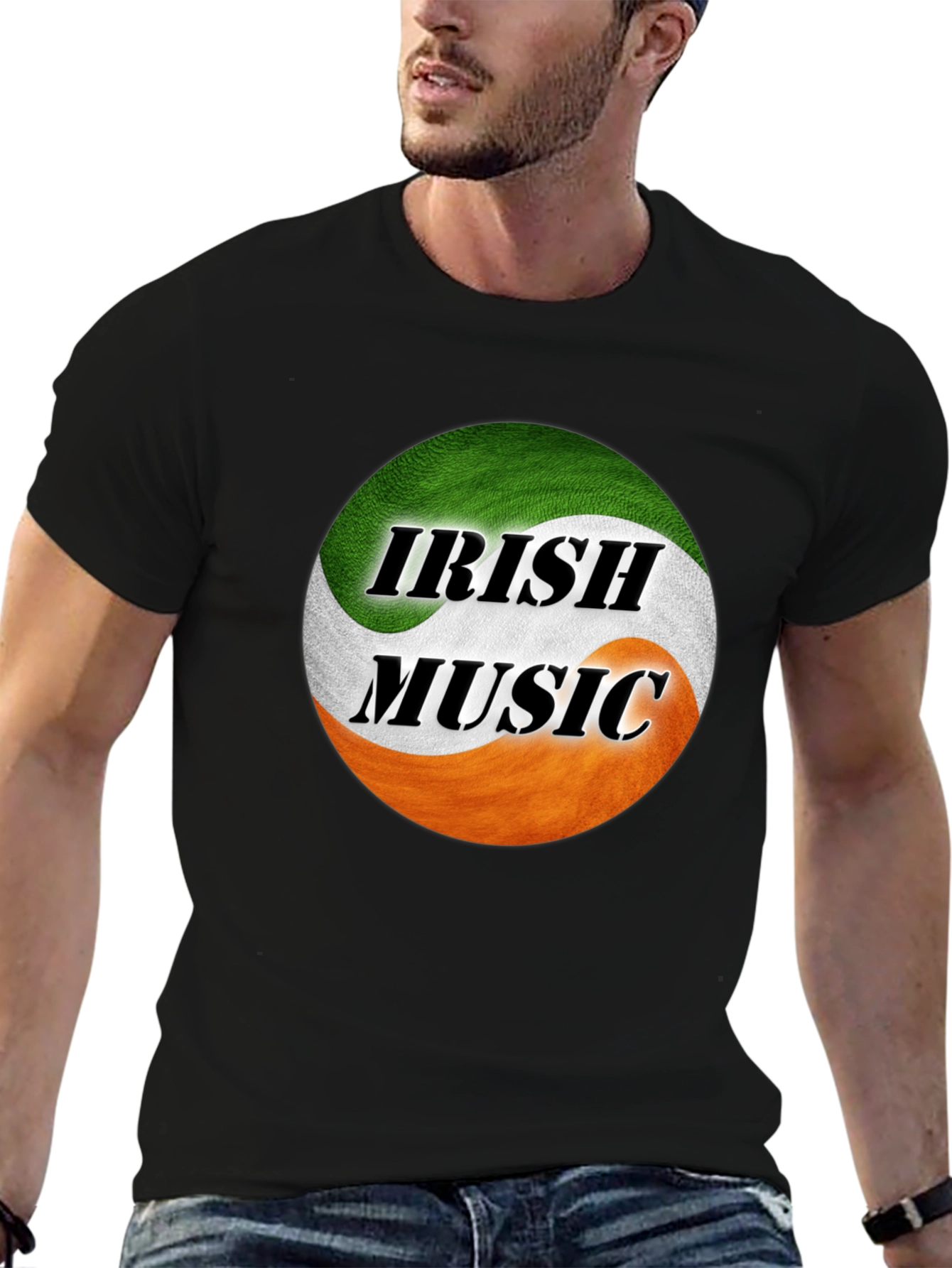 Irish Music Yin Yang T-Shirt