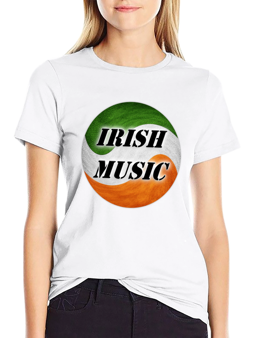 Irish Music Yin Yang T-Shirt