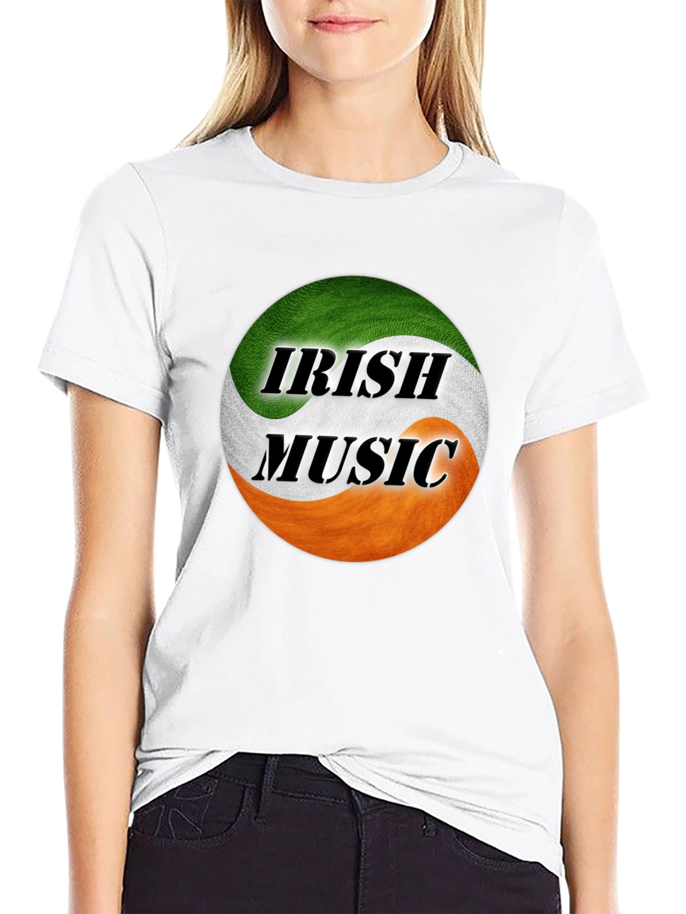 Irish Music Yin Yang T-Shirt
