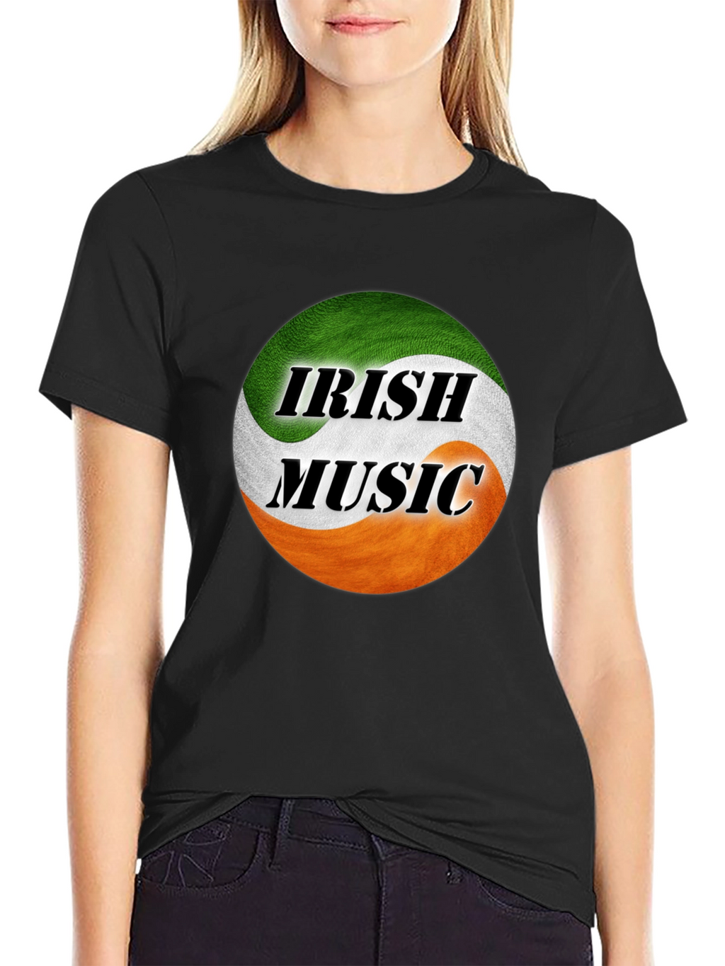 Irish Music Yin Yang T-Shirt