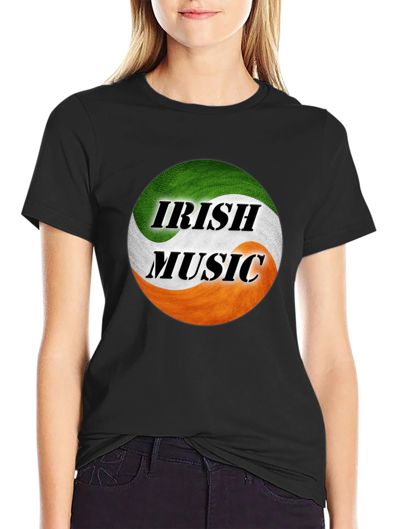 Irish Music Yin Yang T-Shirt