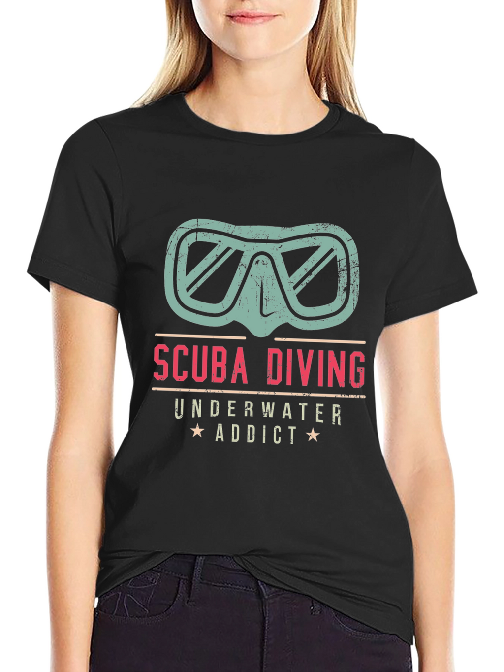Scuba Diving Underwater Addict T-Shirt