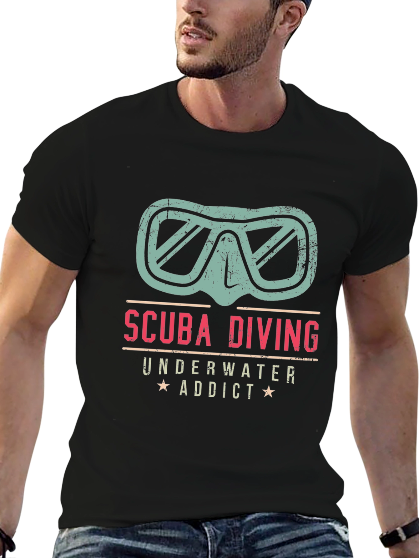 Scuba Diving Underwater Addict T-Shirt