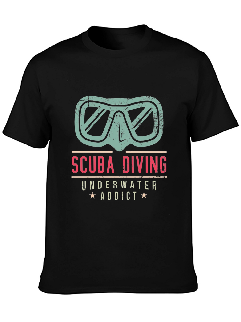 Scuba Diving Underwater Addict T-Shirt