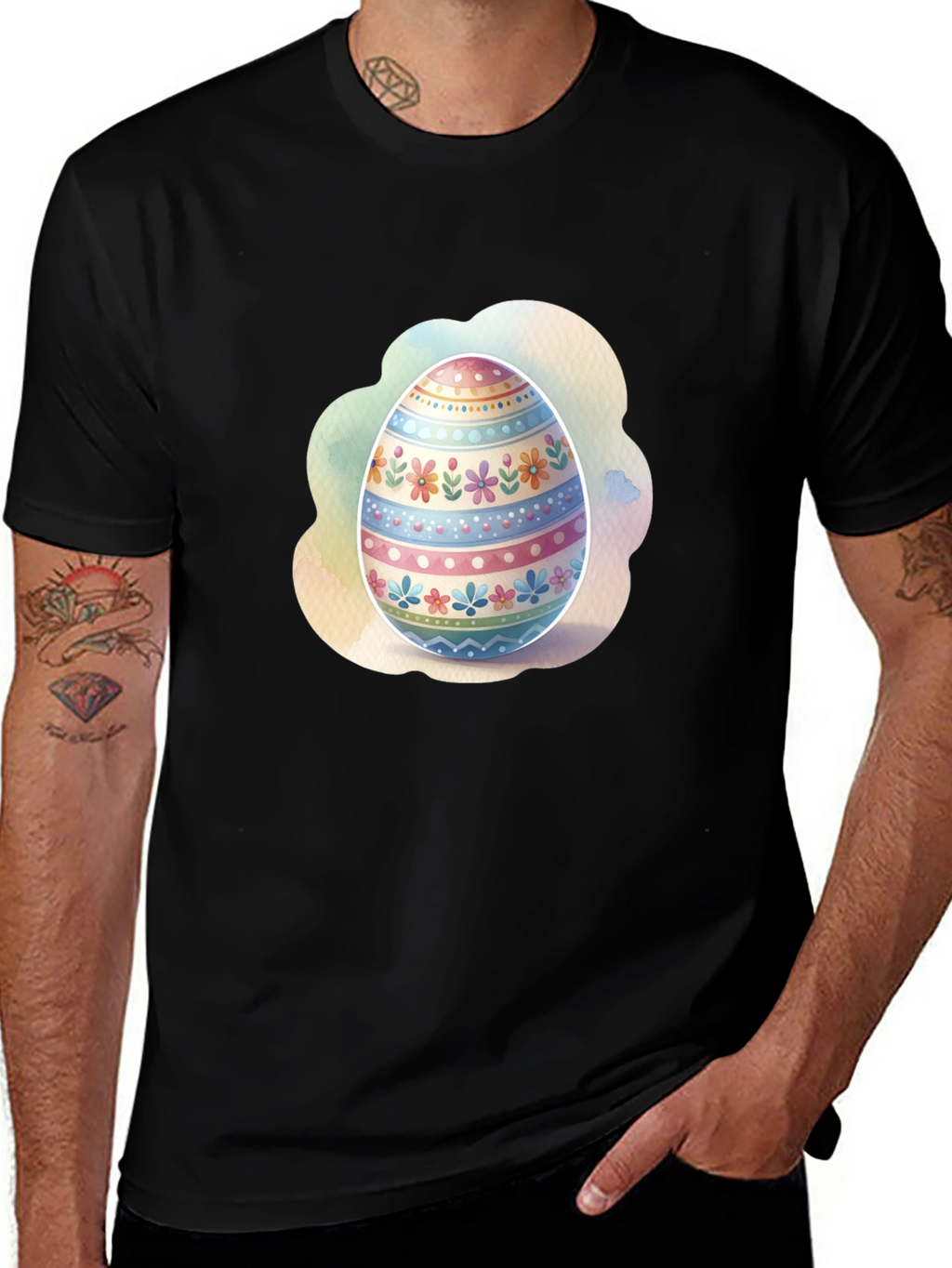Easter Egg Design T-Shirt