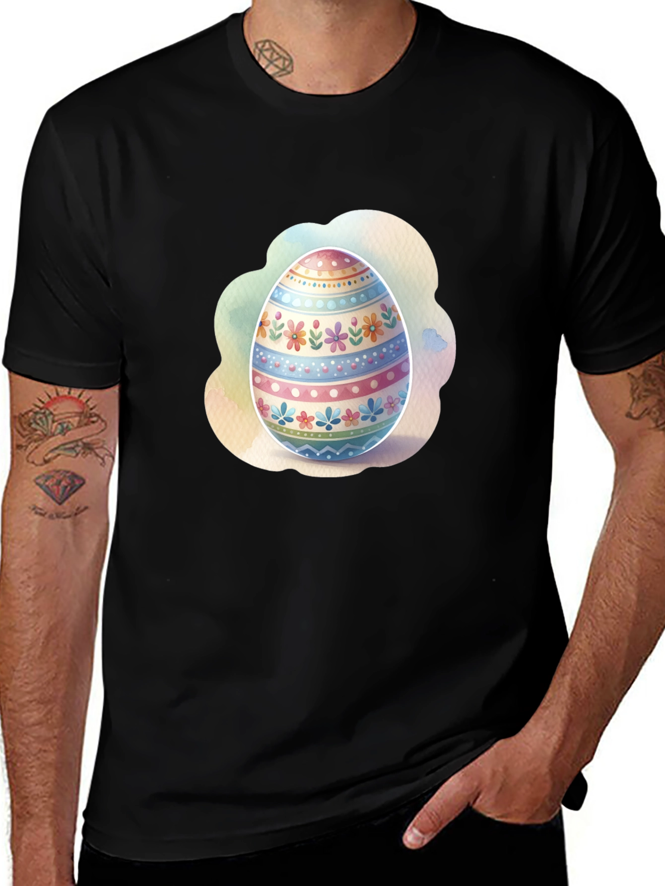 Easter Egg Design T-Shirt