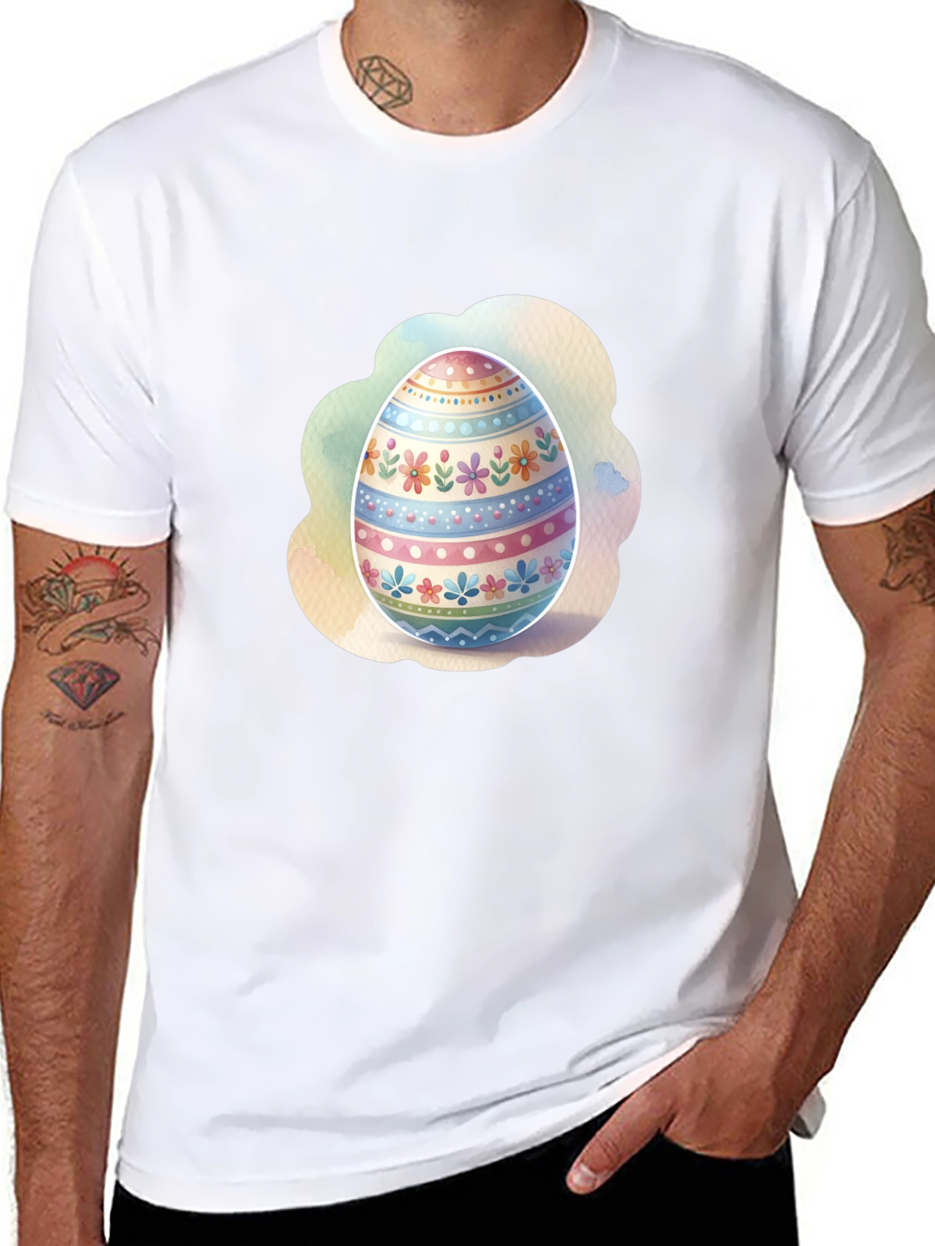 Easter Egg Design T-Shirt