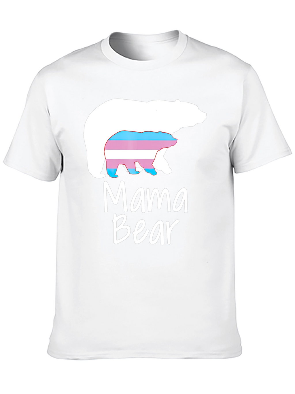 Mama Bear T-Shirt - Transgender Pride