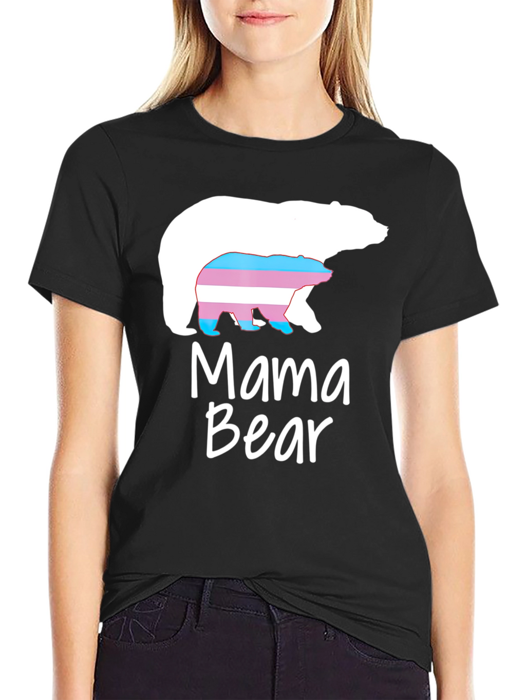 Mama Bear T-Shirt - Transgender Pride