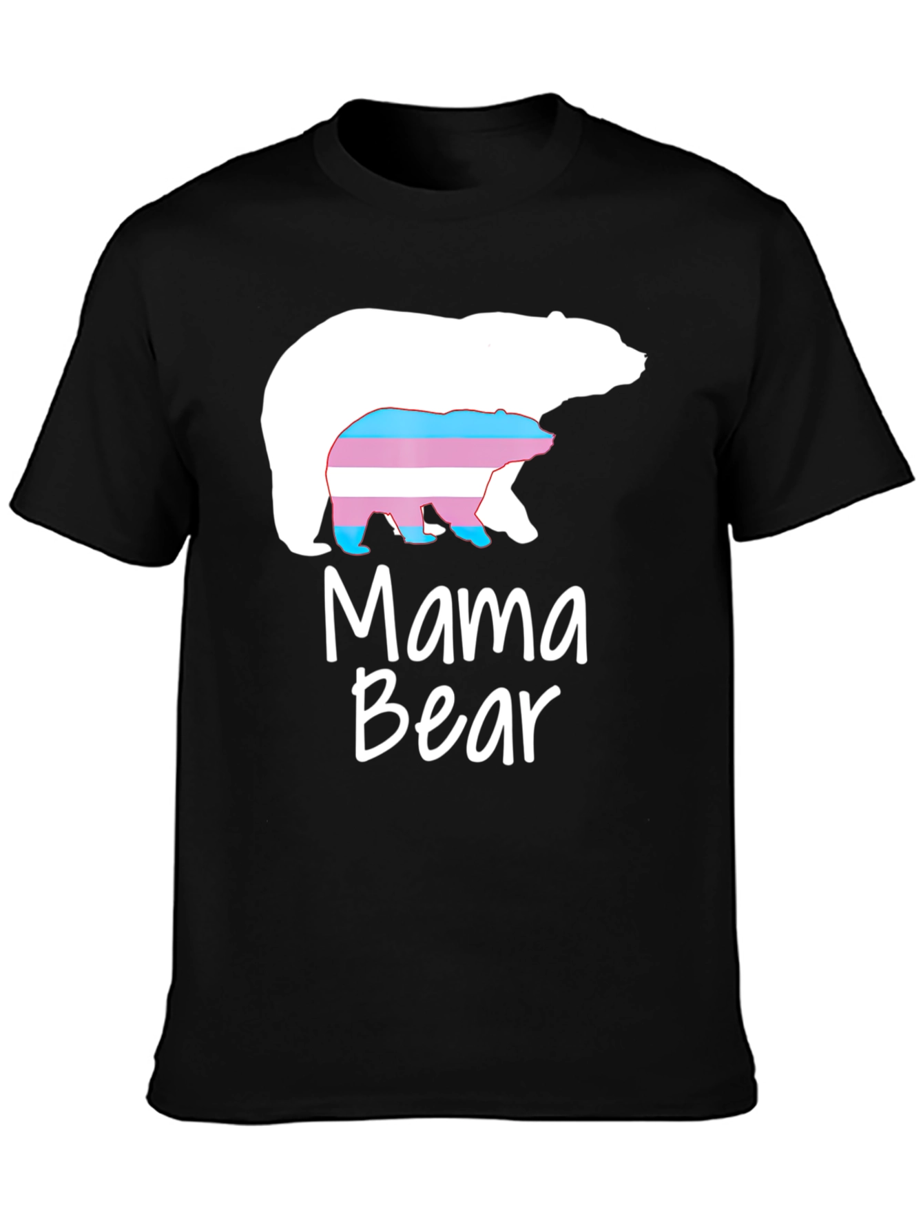 Mama Bear T-Shirt - Transgender Pride