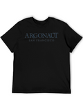 Argonaut San Francisco Black Cotton T-Shirt