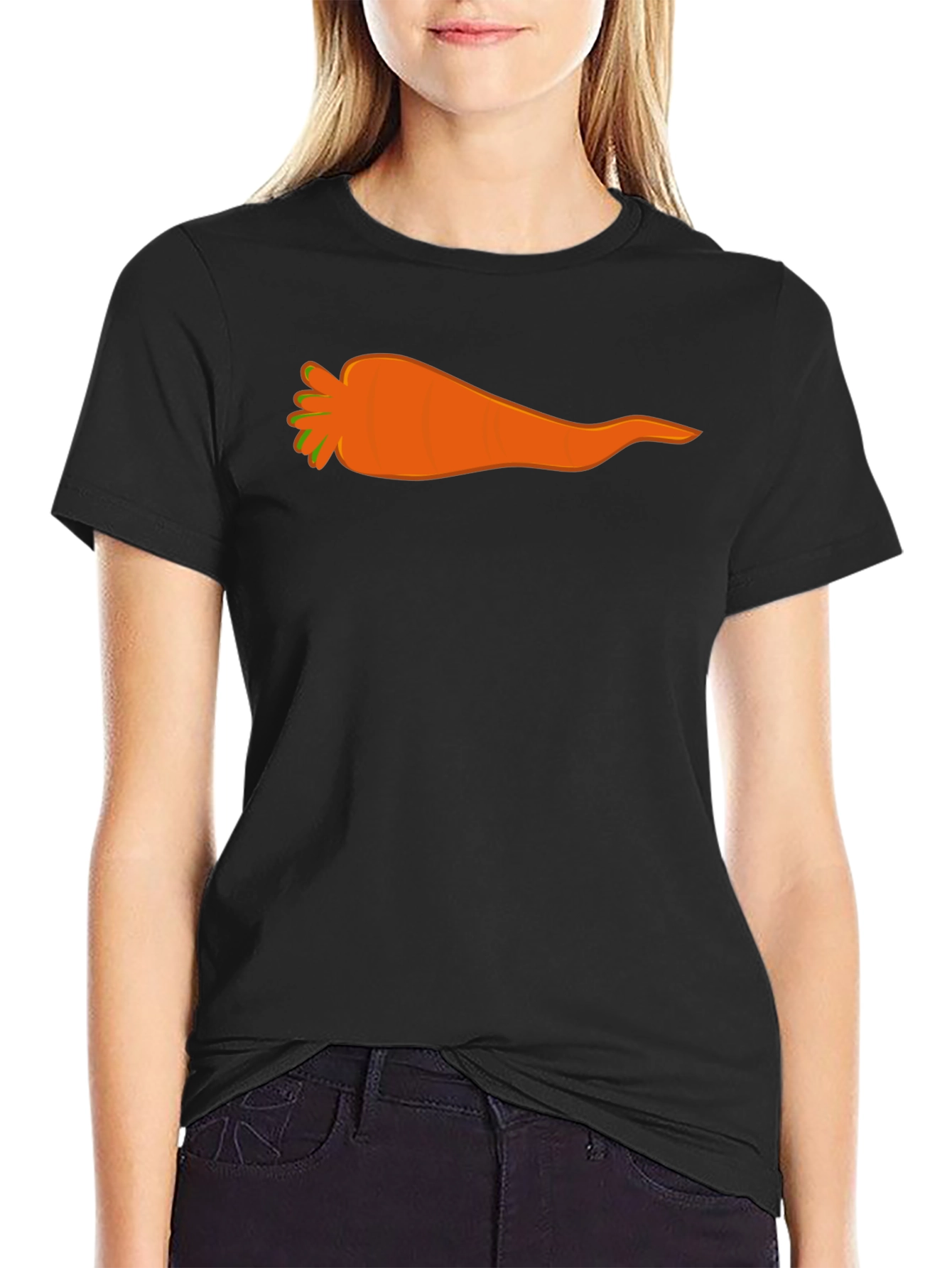 Funny Carrot Graphic Tee - Trendy Mens T-Shirt