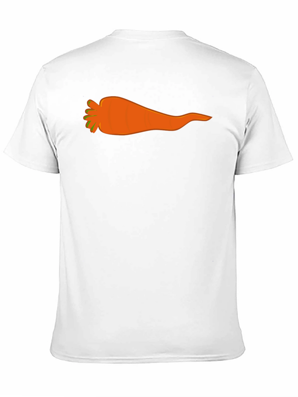 Funny Carrot Graphic Tee - Trendy Mens T-Shirt