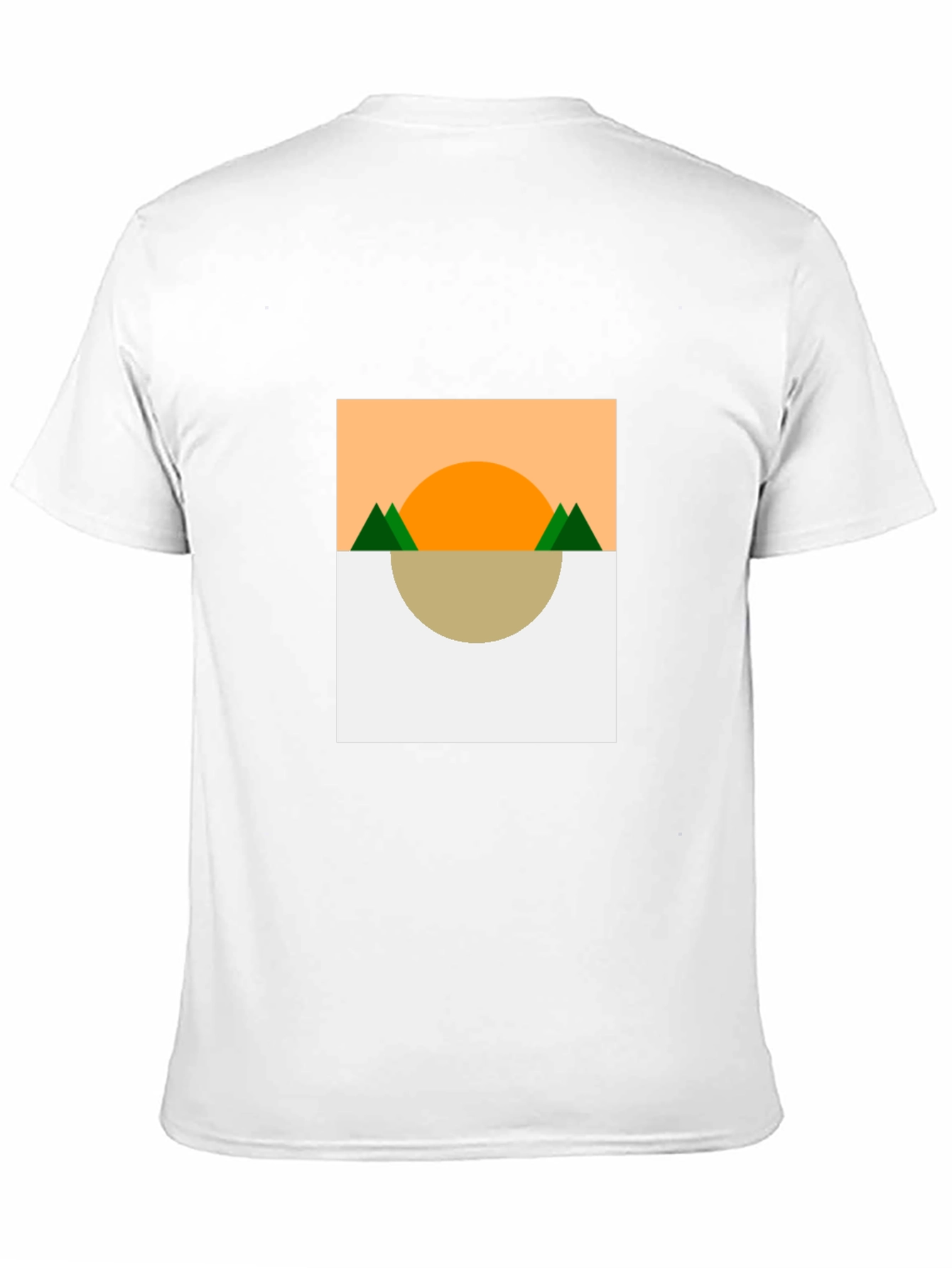 Geometric Landscape T-Shirt