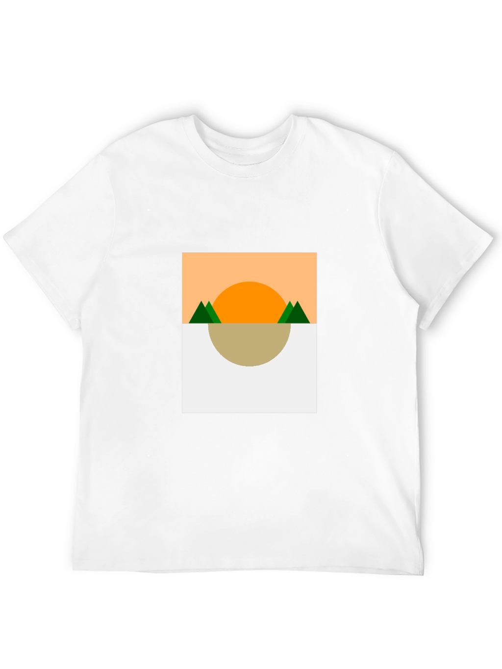 Geometric Landscape T-Shirt
