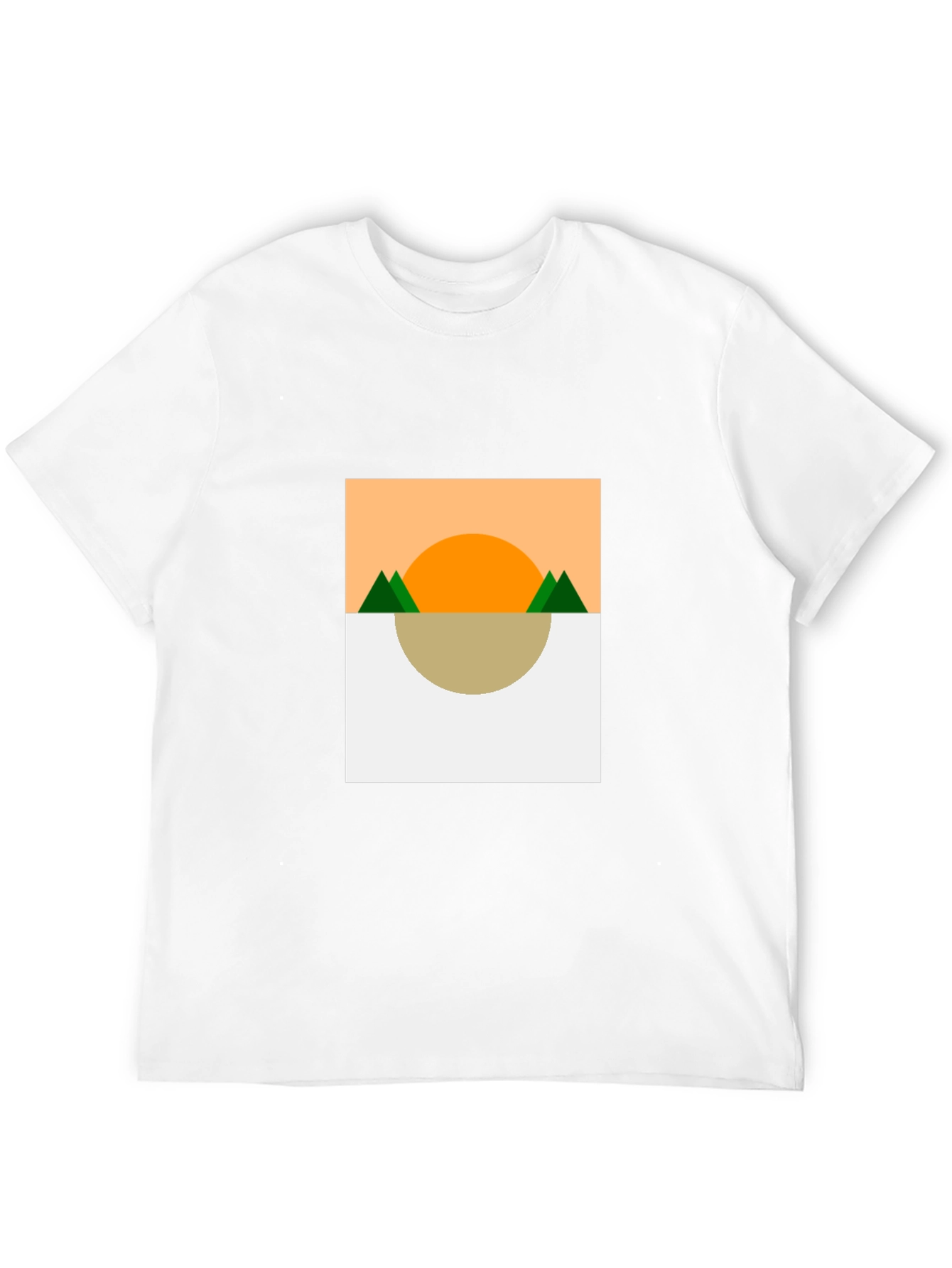 Geometric Landscape T-Shirt