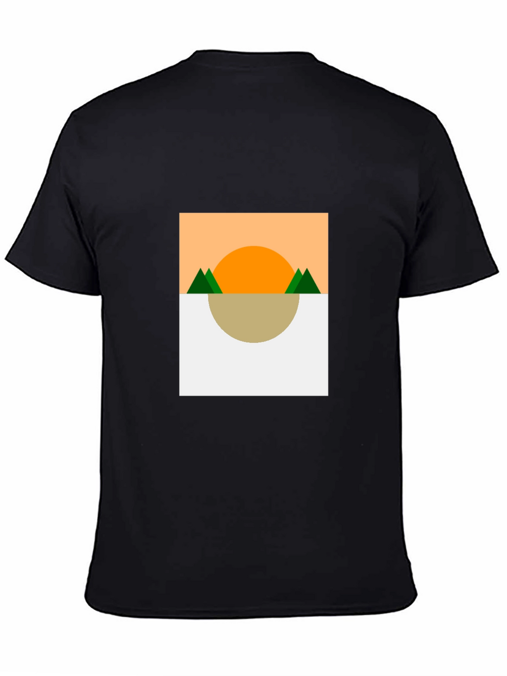 Geometric Landscape T-Shirt
