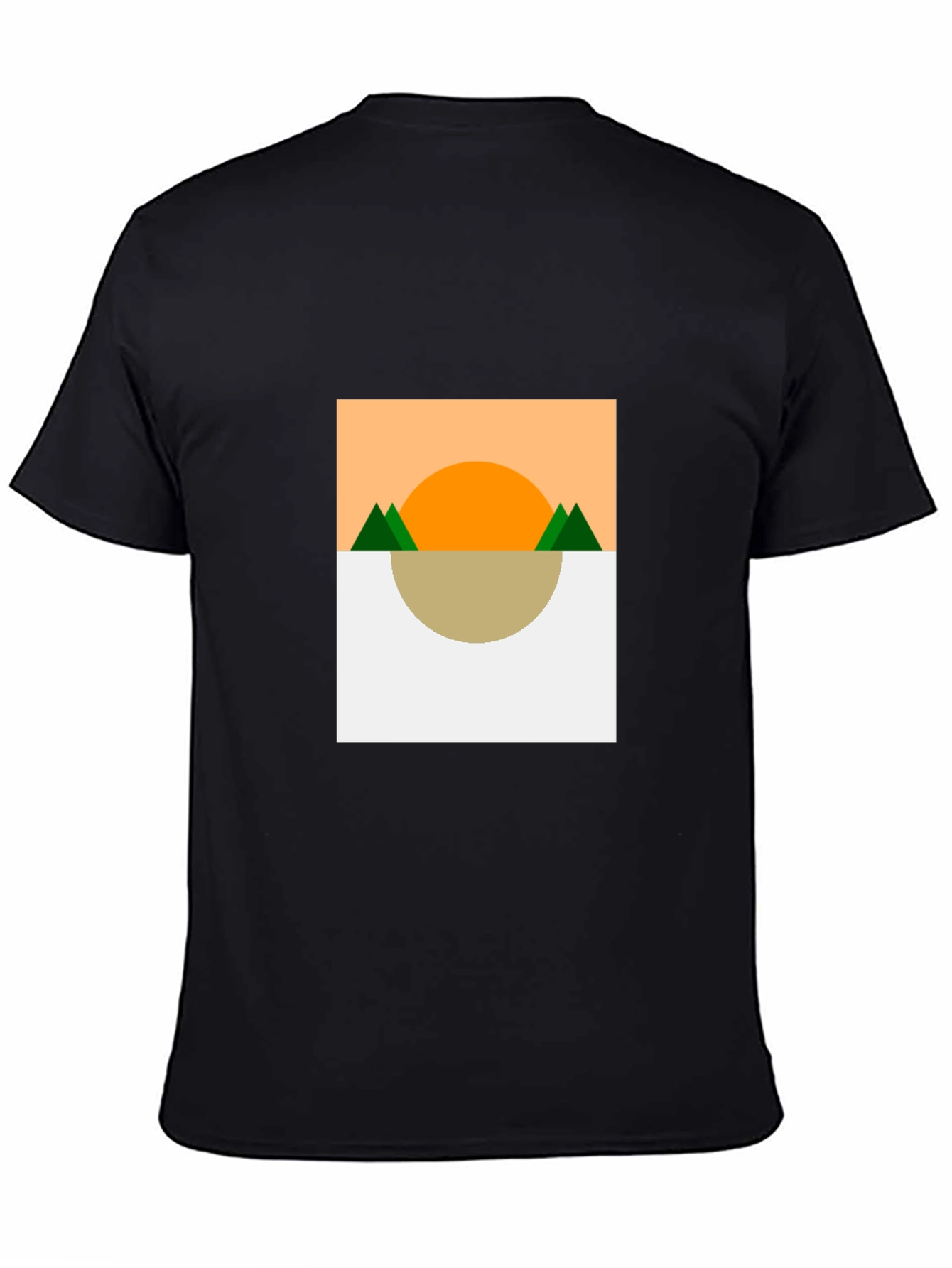 Geometric Landscape T-Shirt